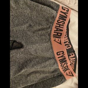 Pink/ Gray Leggings (Gymshark)